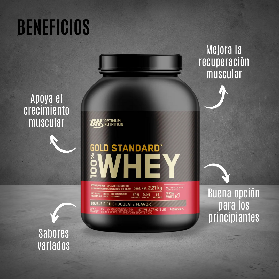 ON 100% WHEY GOLD STD 5 LBS 74 SERV