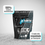 META CREATINA MONOHIDRATADA 500 GR 100 SERVICIOS