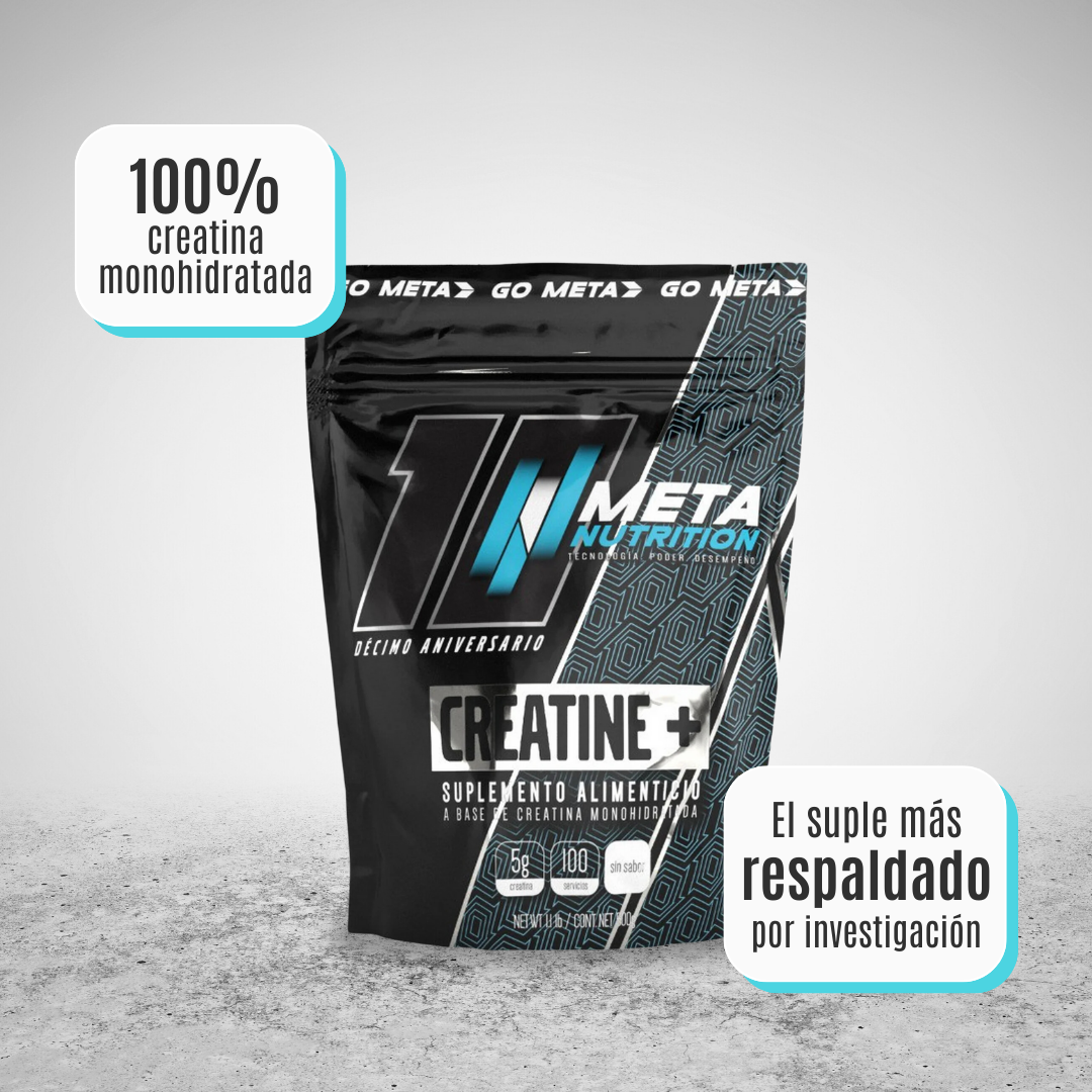 META CREATINA MONOHIDRATADA 500 GR 100 SERVICIOS