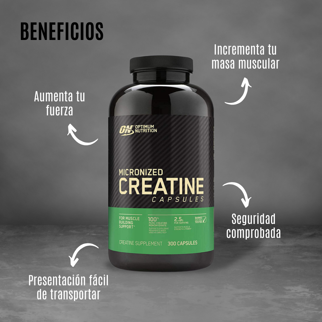 CREATINE MICRONIZADA 2500 MG 300 CAPS ON