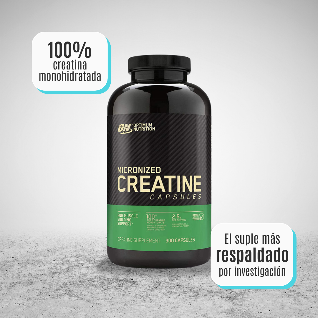 CREATINE MICRONIZADA 2500 MG 300 CAPS ON