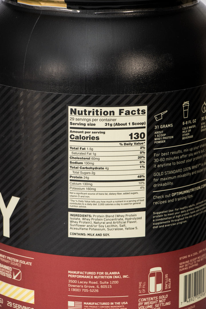 ON 100% WHEY GOLD STD 2 LBS 29 SERV