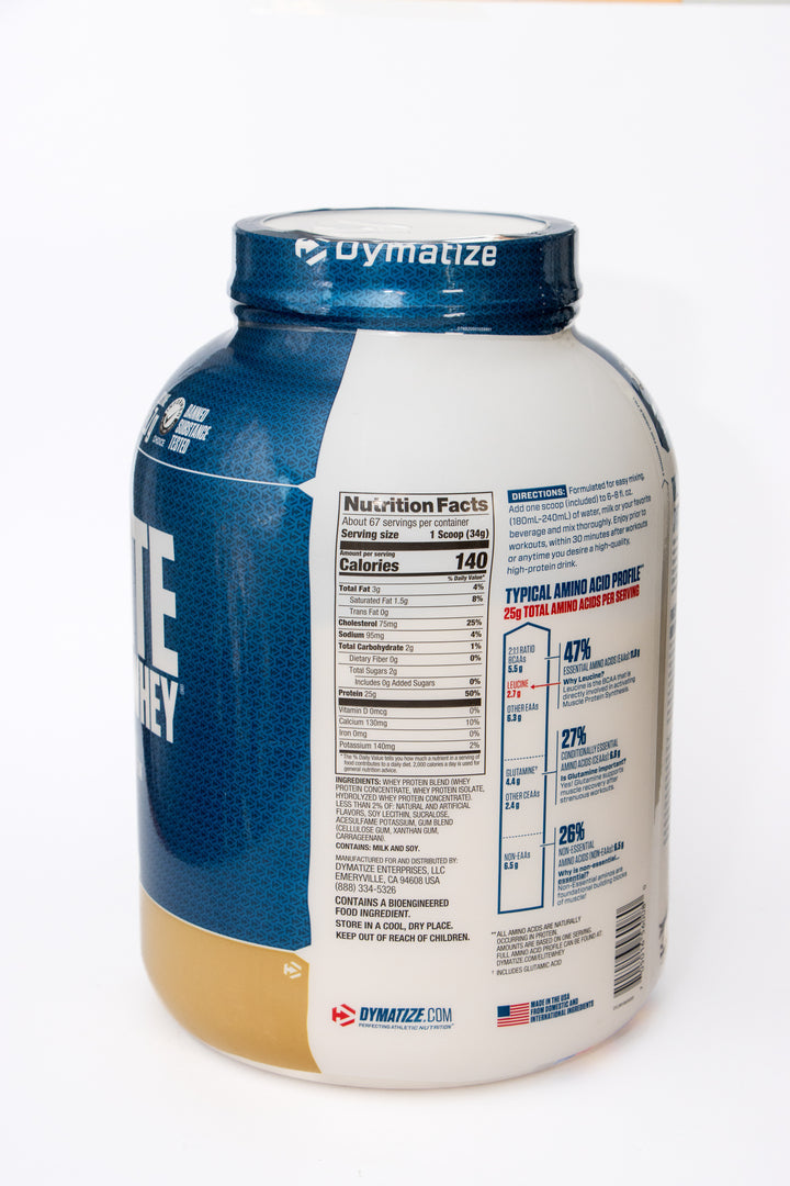 ELITE WHEY 5LBS 63 SERV DYMATIZE