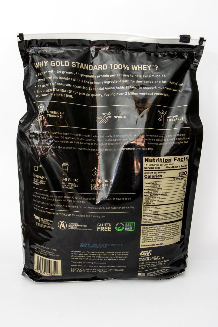ON 100% WHEY GOLD STD 10 LBS 149 SERV