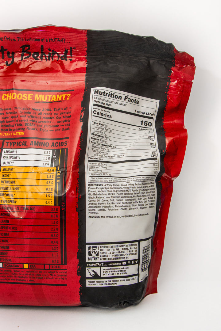 MUTANT WHEY 5 LBS 63 SERV