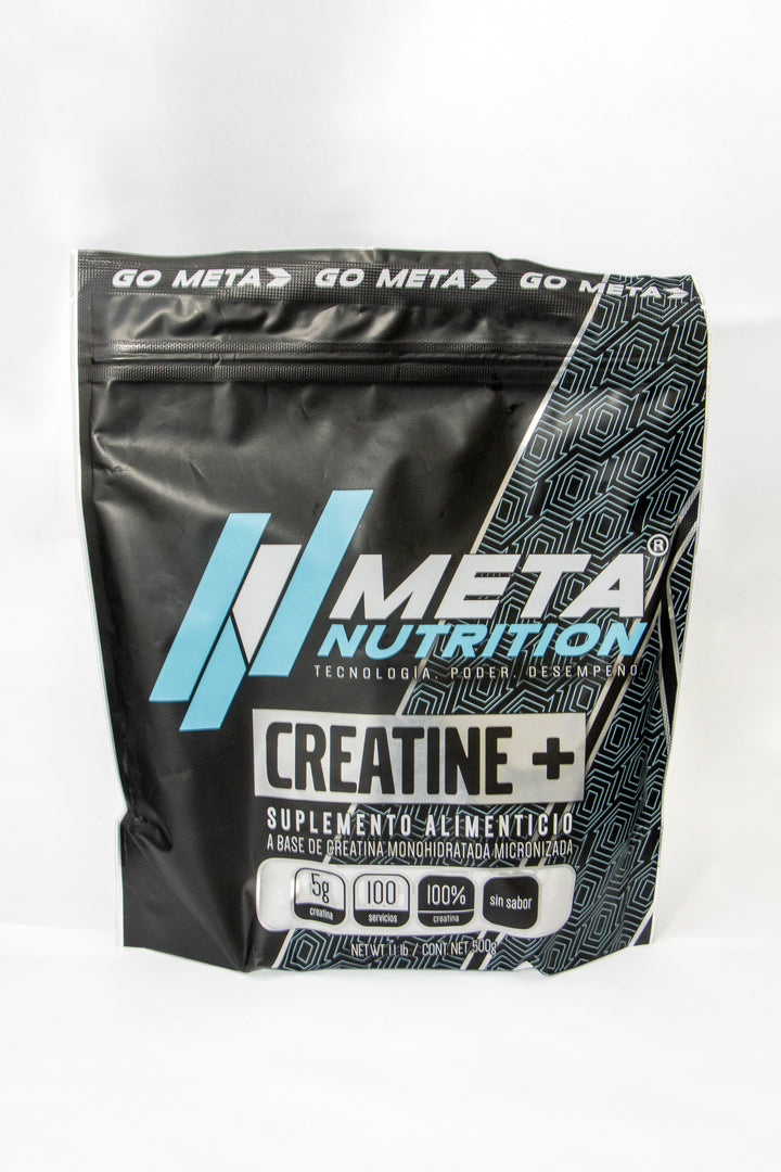 META CREATINA MONOHIDRATADA 500 GR 100 SERVICIOS