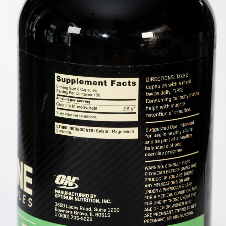 CREATINE MICRONIZADA 2500 MG 300 CAPS ON