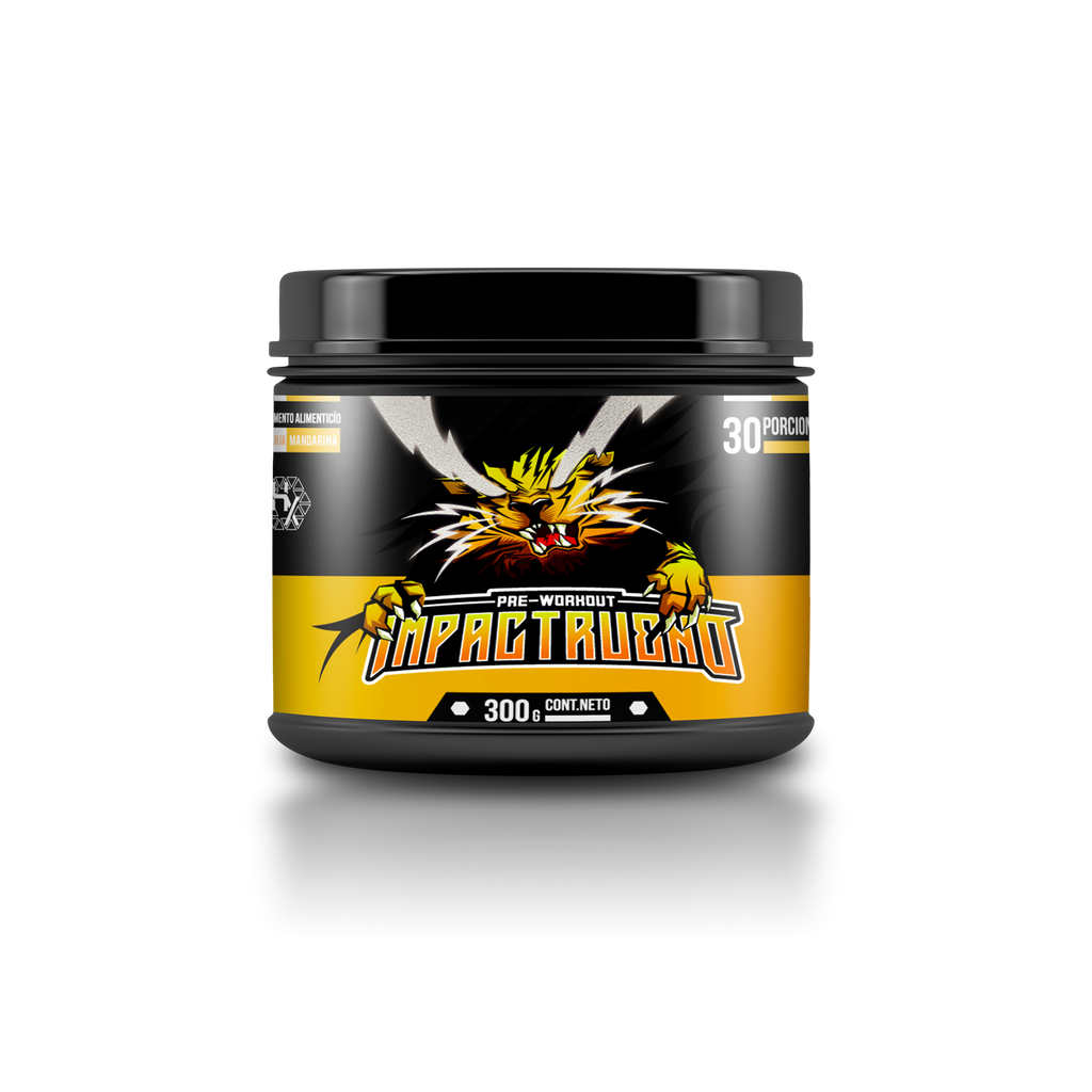 Preentreno Impactrueno 300gr - ENERGIA EXPLOSIVA EN POLVO