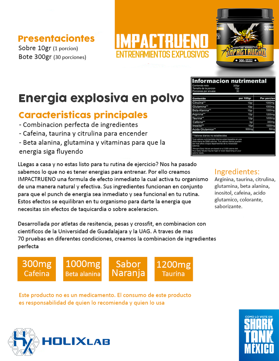 3 PREENTRENO + 1 SHAKER + ENVÍO GRATIS