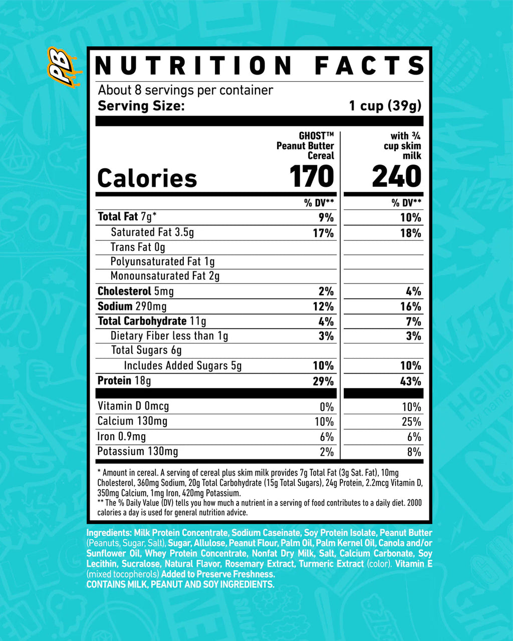 GHOST PROTEIN CEREAL