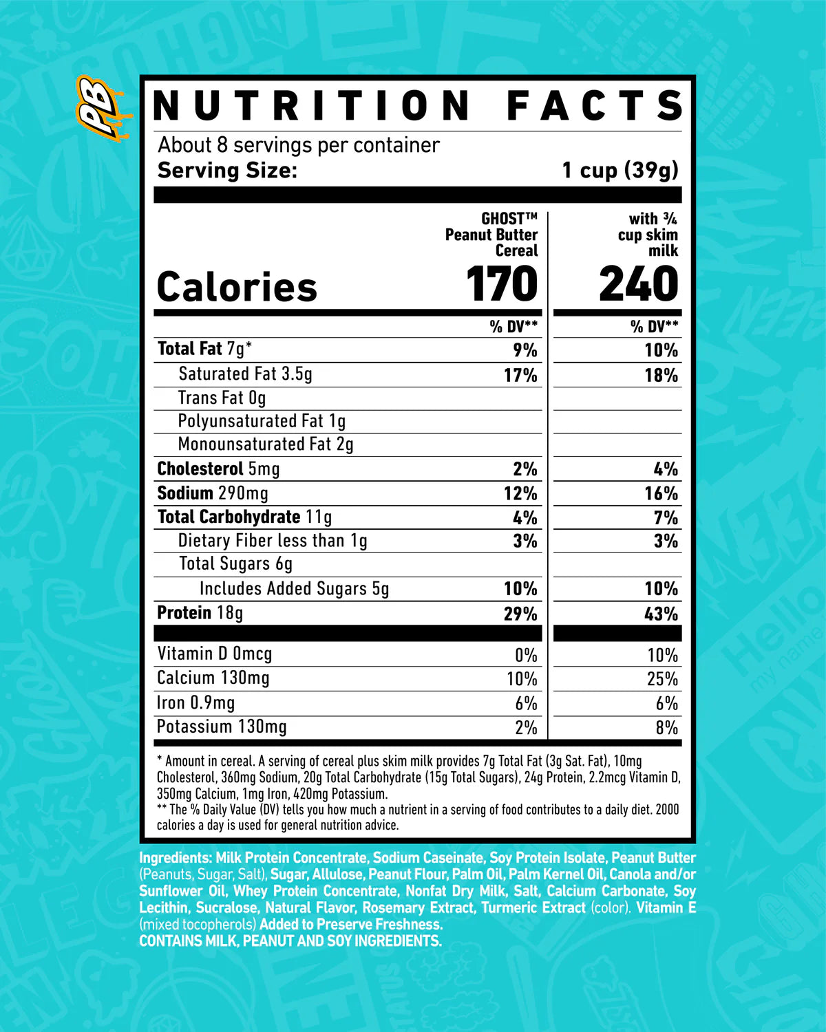 GHOST PROTEIN CEREAL