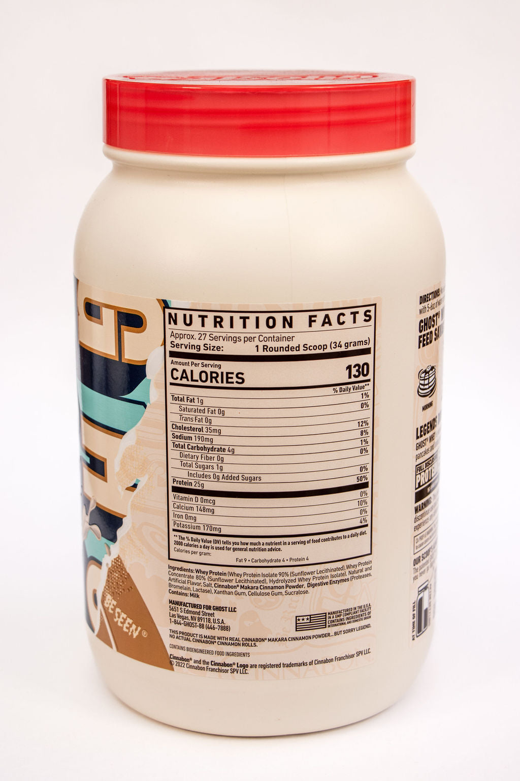 GHOST WHEY 2LBS 26 SERV
