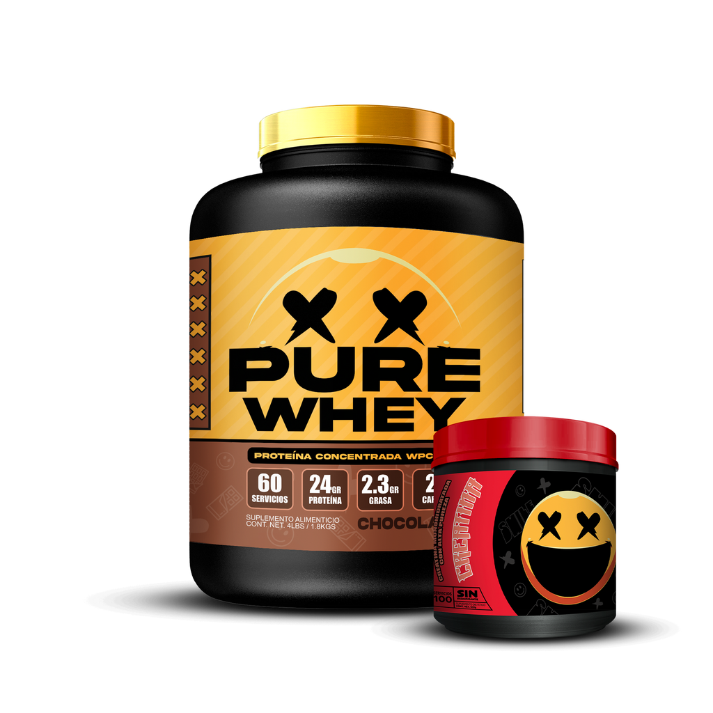 PURE WHEY 4lbs / CREATINA 100s