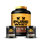 PURE WHEY 4lbs / L-GLUTAMINE / L-ARGININE