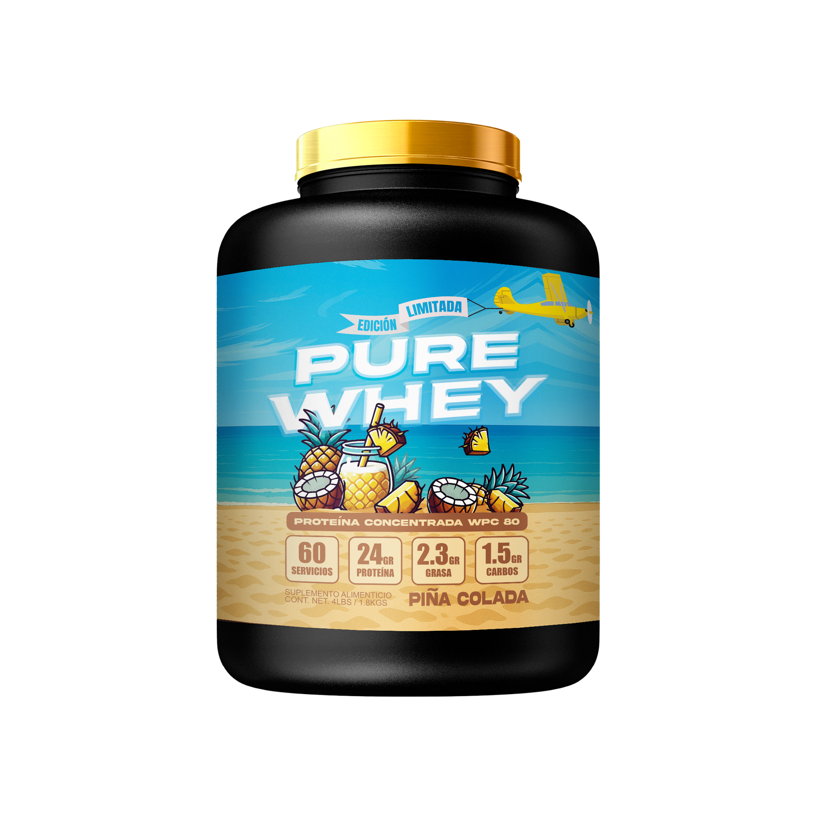 PURE WHEY 4lbs / Piña Colada