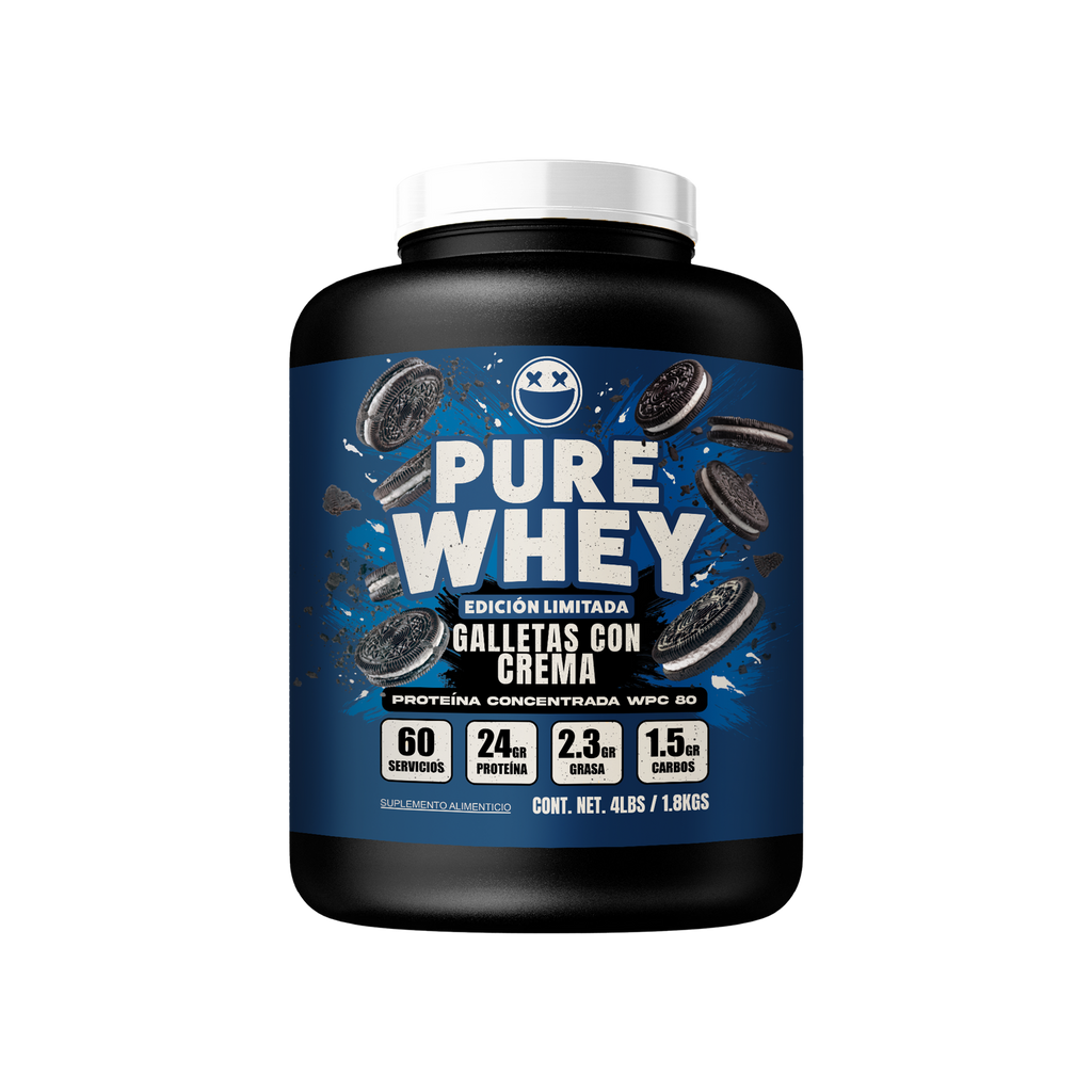 PURE WHEY 4lbs / Galletas con Crema