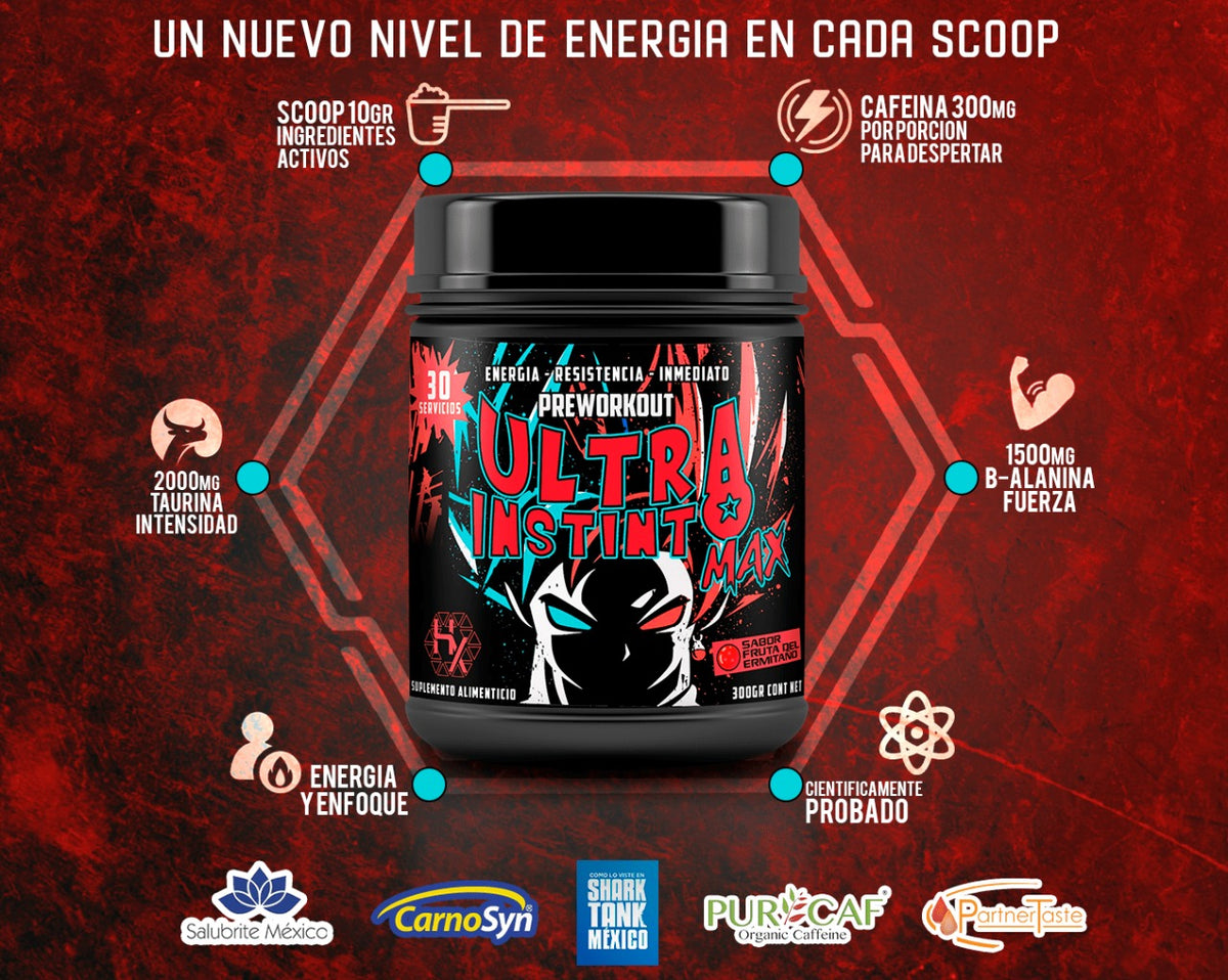 3 PREENTRENO + 1 SHAKER + ENVÍO GRATIS