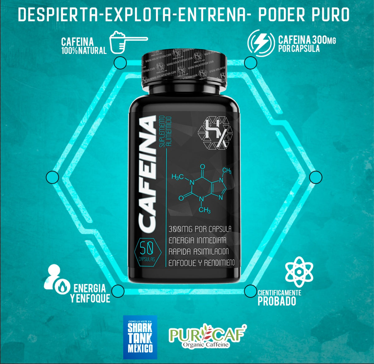 CAFEINA - Un shot de energia