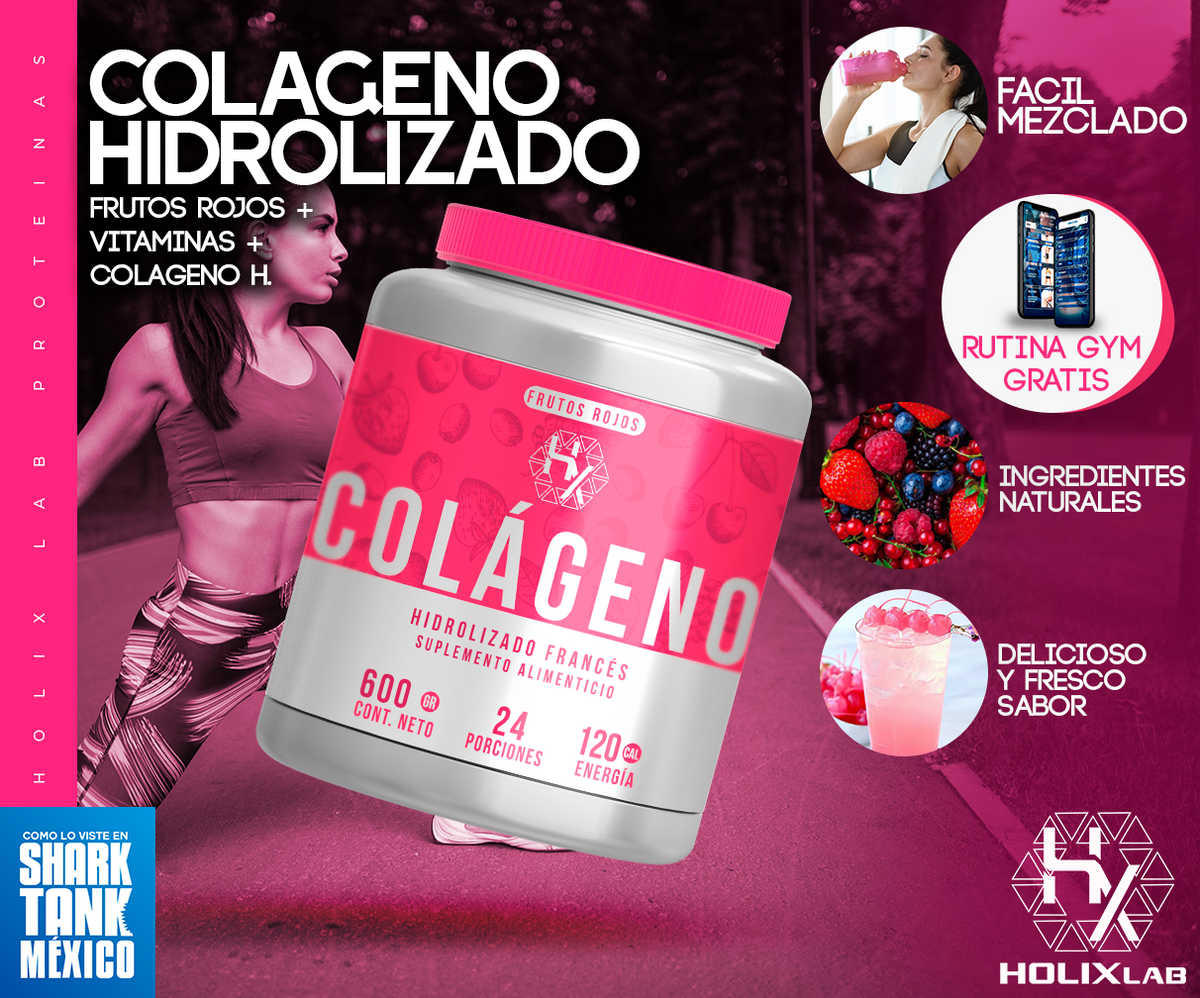 PAQUETE DE 3 COLÁGENO DE 500gr + SHAKER