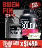 PROPACK: ISOLEAN 2.2KG + CREATINA 𝗖𝗿𝗲𝗮𝗽𝘂𝗿𝗲® + SHAKER + ENVIO GRATIS