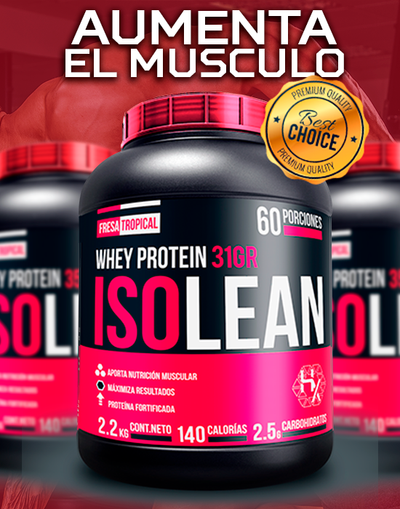Isolean 1.1 kg - Whey Protein / Proteina hidrolizada 31gr