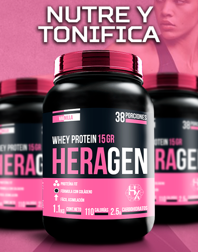 Heragen 500gr - Sabor Vainilla / Proteina + colageno