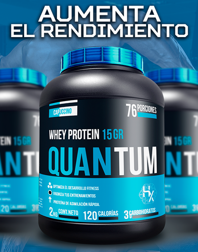 Quantum 500GR - Whey Protein / Proteina + preentreno