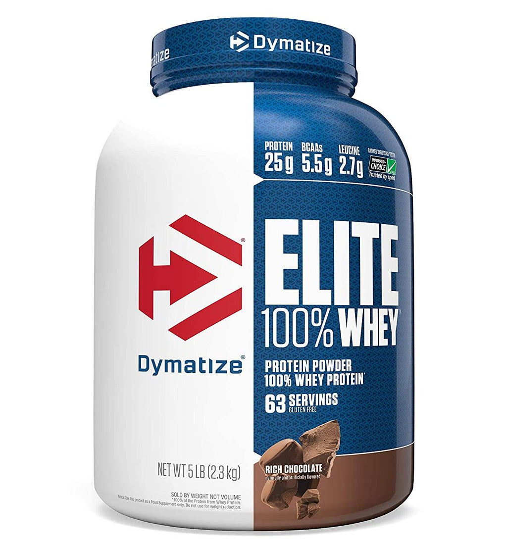 ELITE WHEY 5LBS 63 SERV DYMATIZE
