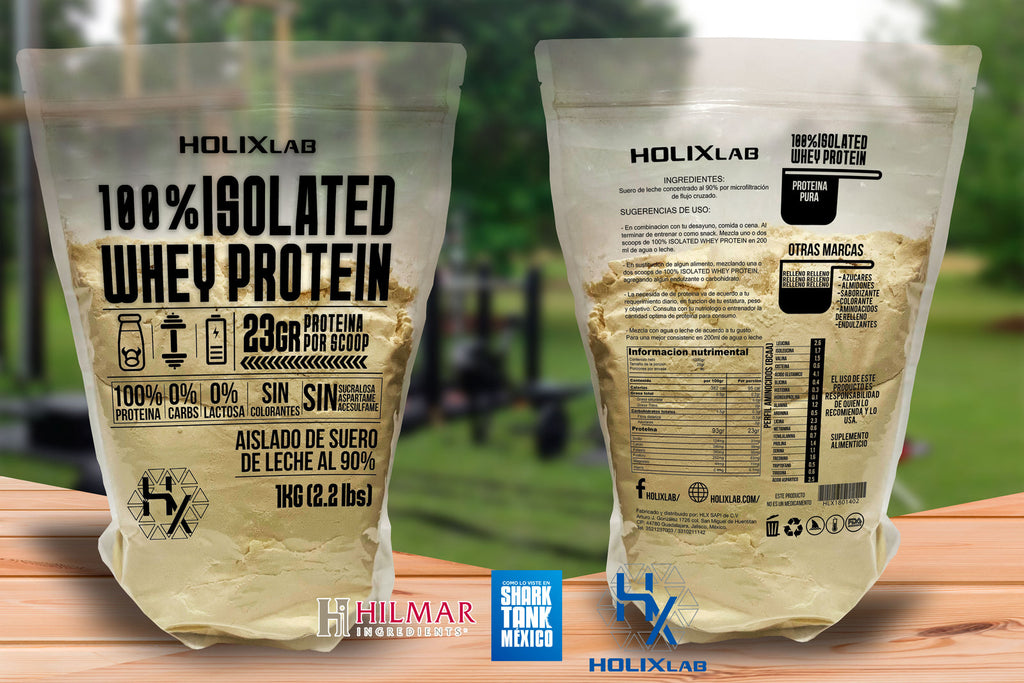 2 PROTEINA PURA AISLADA 1KG + SHAKER + ENVIO GRATIS