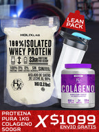 PROTEINA PURA + COLAGENO + SHAKER + ENVÍO GRATIS