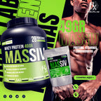 Massiv 3.5 kg - Sabor CHOCOBANANA: proteina + Carbohidratos