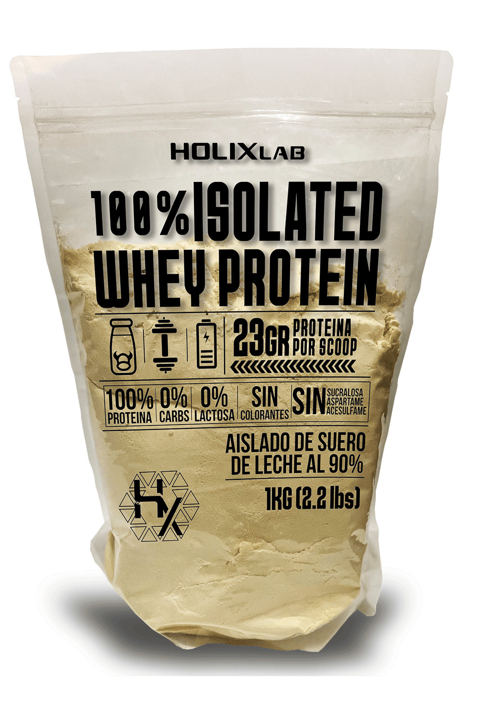 2 PROTEINA PURA AISLADA 1KG + SHAKER + ENVIO GRATIS