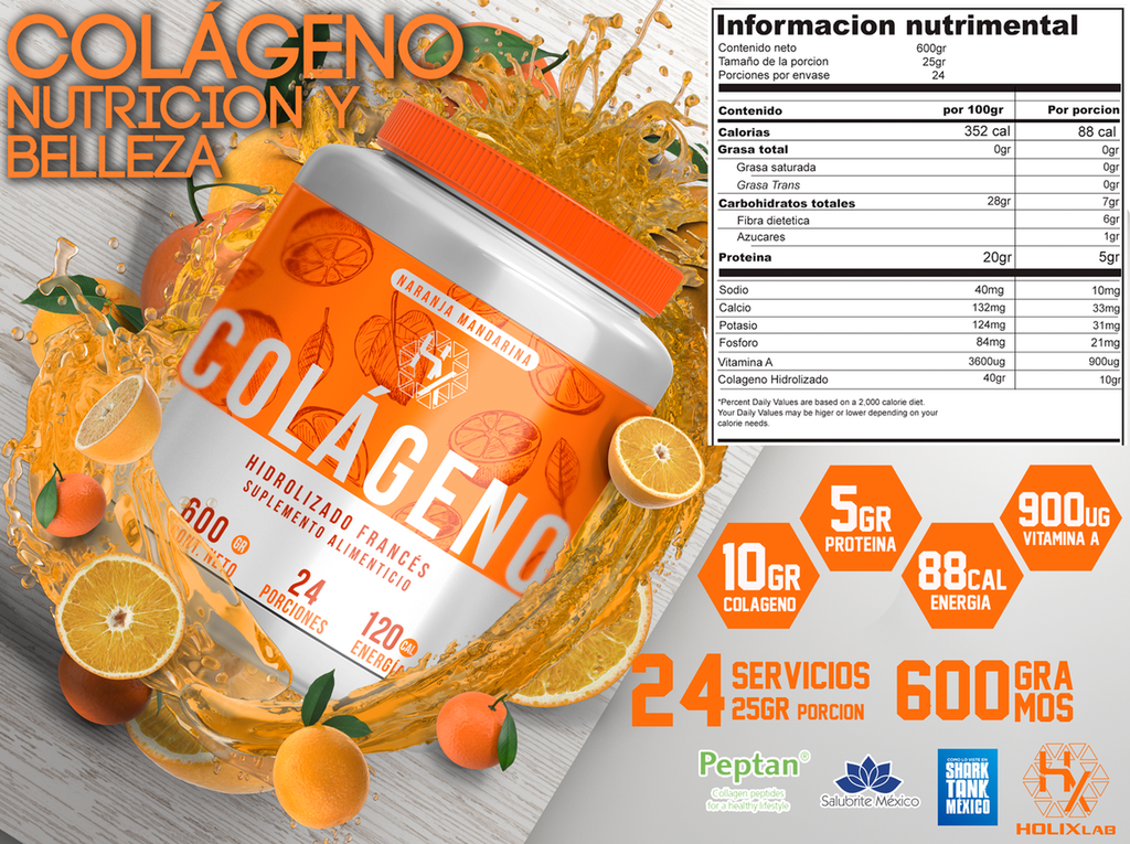 Colageno Hidrolizado frances - Sabor Arandano